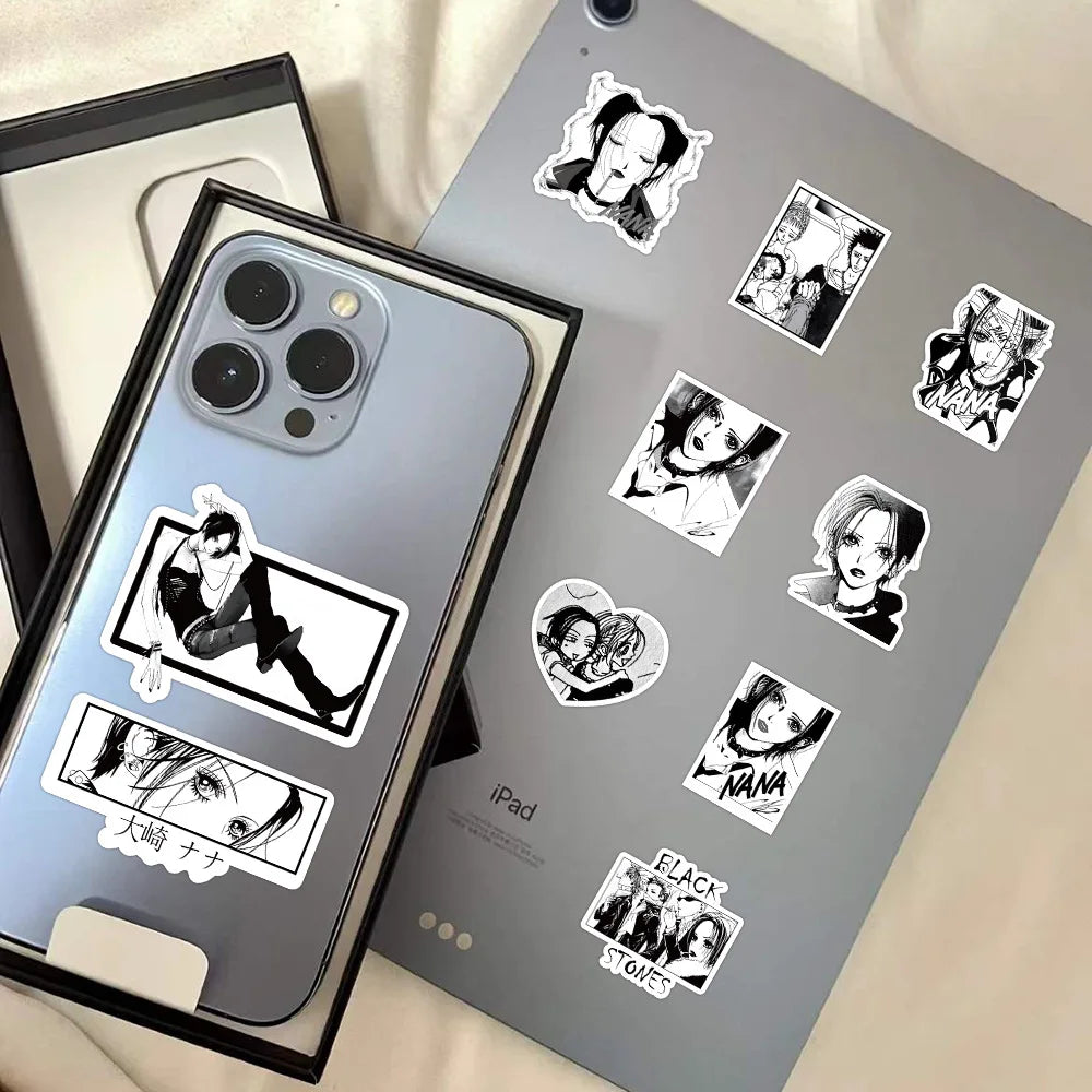 30/60/180p Anime NANA Stickers Cool Graffiti Decals DIY Decoration For