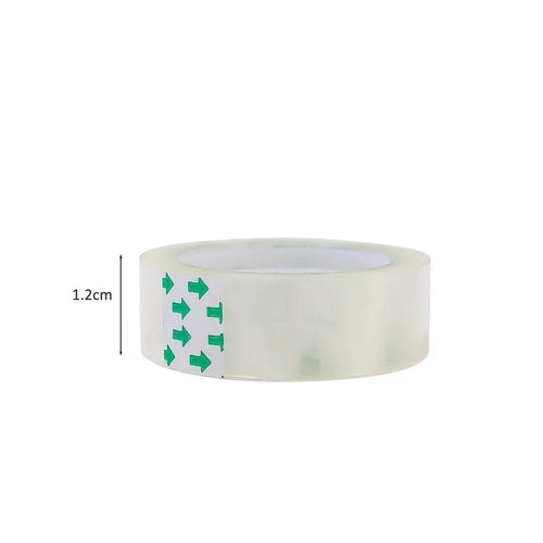 10/5/1 Rolls Premium Transparent Tape 0.8cm 1.2cm 1.8cm Multifuntion