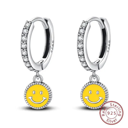 Hot 925 Sterling Silver Earrings Charm Simple Shining Lotus Zircon