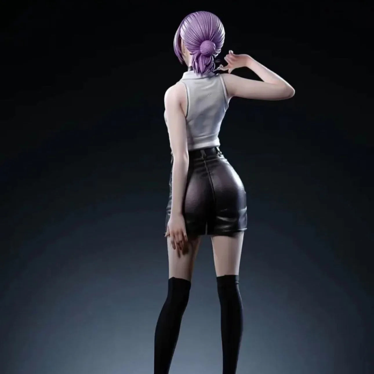 32cm Chainsaw Man Reze Standing Position Anime Figure Model Statue