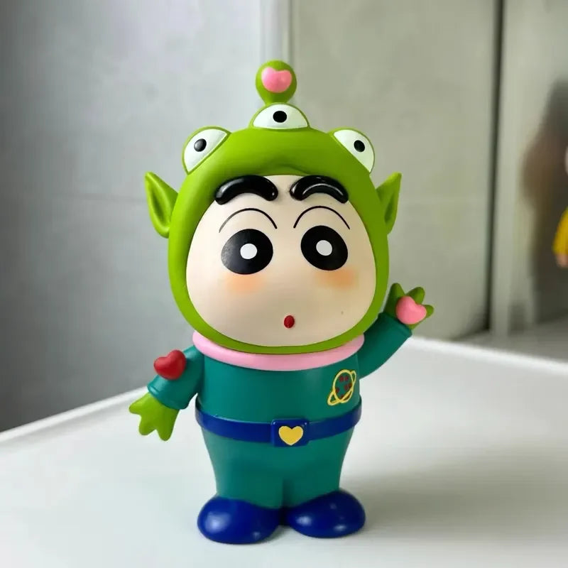 Cartoon Crayon Xiaoxin Cosplay Woody Buzz Lightyear Action Figure