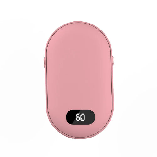 USB Rechargeable Hand Warmer Power Bank 2-in-1 Mini Electric Heater