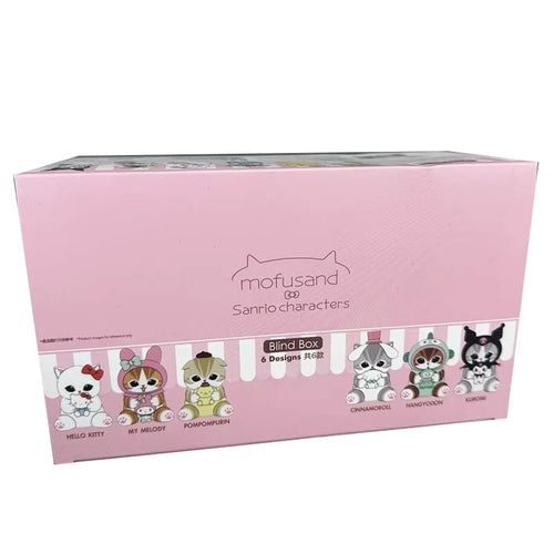 Mofusand Kitten X Kt Cat Cross-Dressing Sitting Posture Blind Box