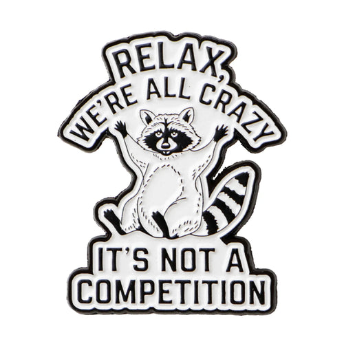 Black Cat Frog Quote Enamel Pin Rainbow Gay Brooch Badge on Backpack