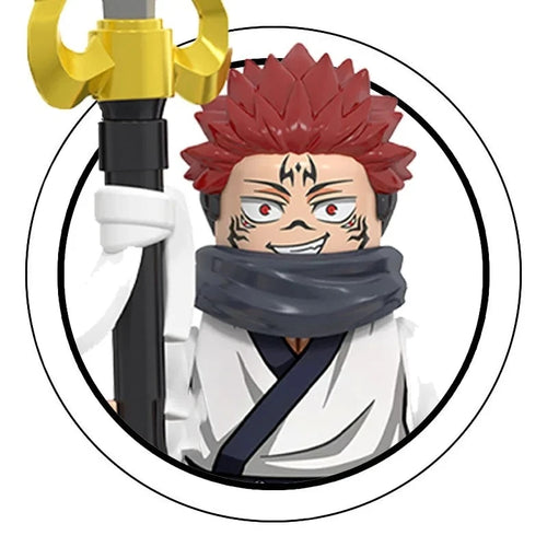 Blind Box WM6201 WM6202 WM6139 WM6140 Jujutsu Kaisen Building Blocks