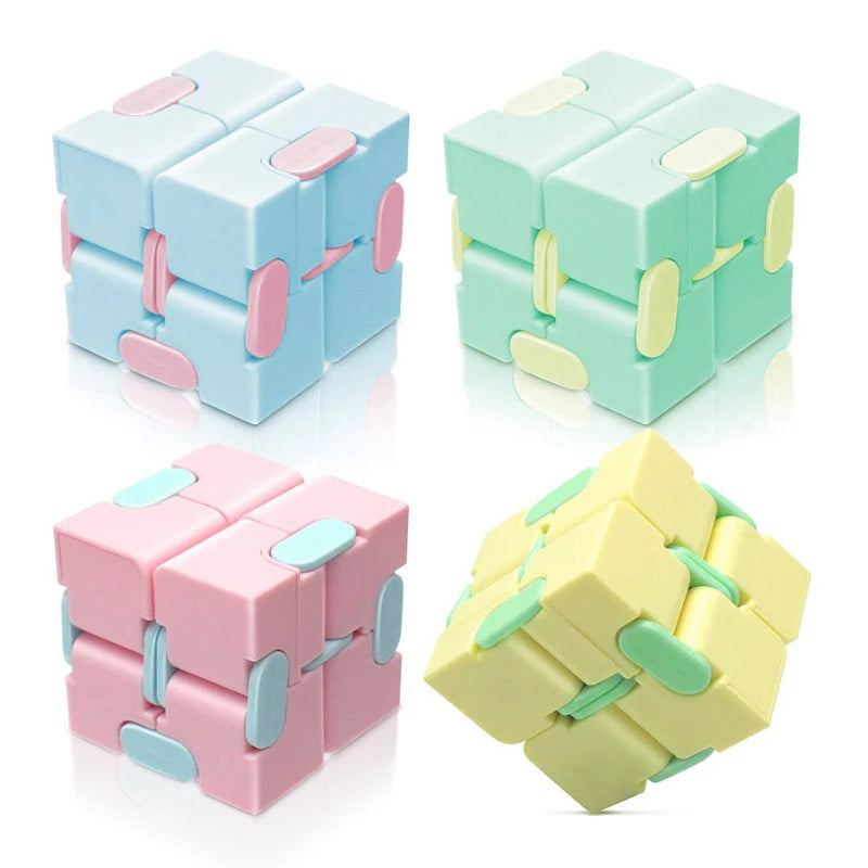 Magic Puzzle Cube Anti Stress Relief Toys for Adults Infinite Flip