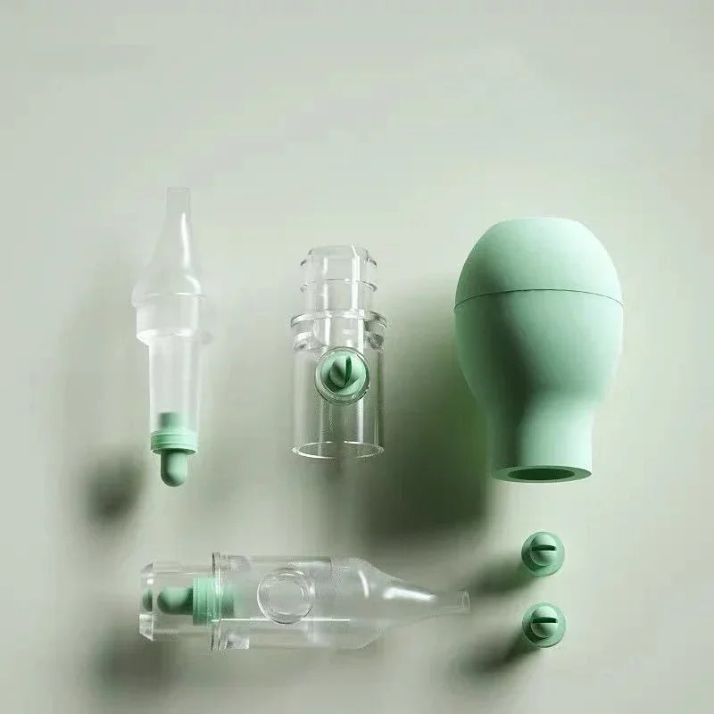 New Born Silicone Baby Safety Nose Cleaner Vacuum Suction Children
