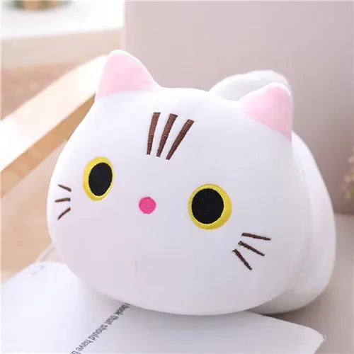 20cm Cute Soft Cat Plush Pillow Sofa Cushion Kawaii Plush Toy Stuffed