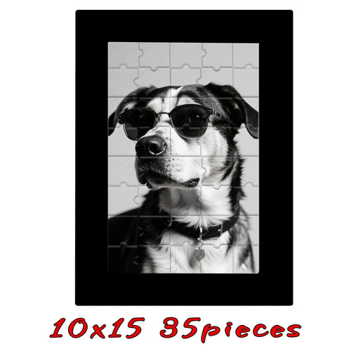 【Custom】Framed Wooden Puzzles, Custom Graduation Photo Puzzles as