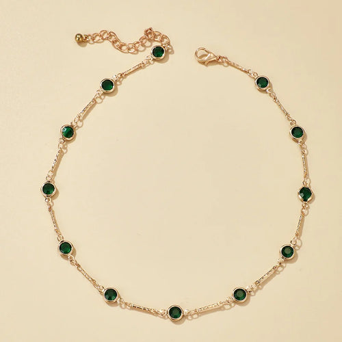 Fashion Simple Candy Color Tassel Necklace for Women Aesthetic