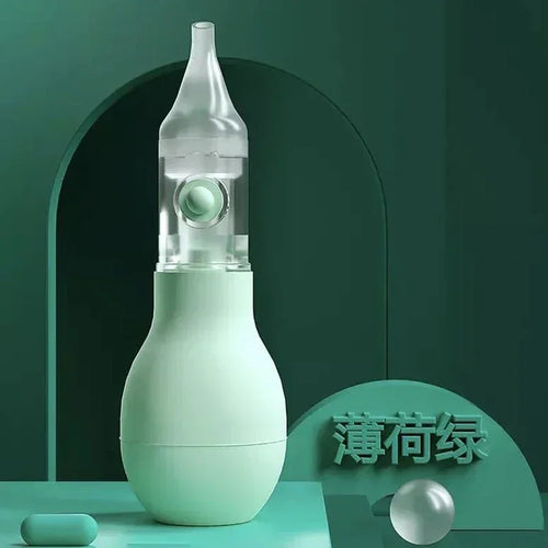 New Born Silicone Baby Safety Nose Cleaner Vacuum Suction Children