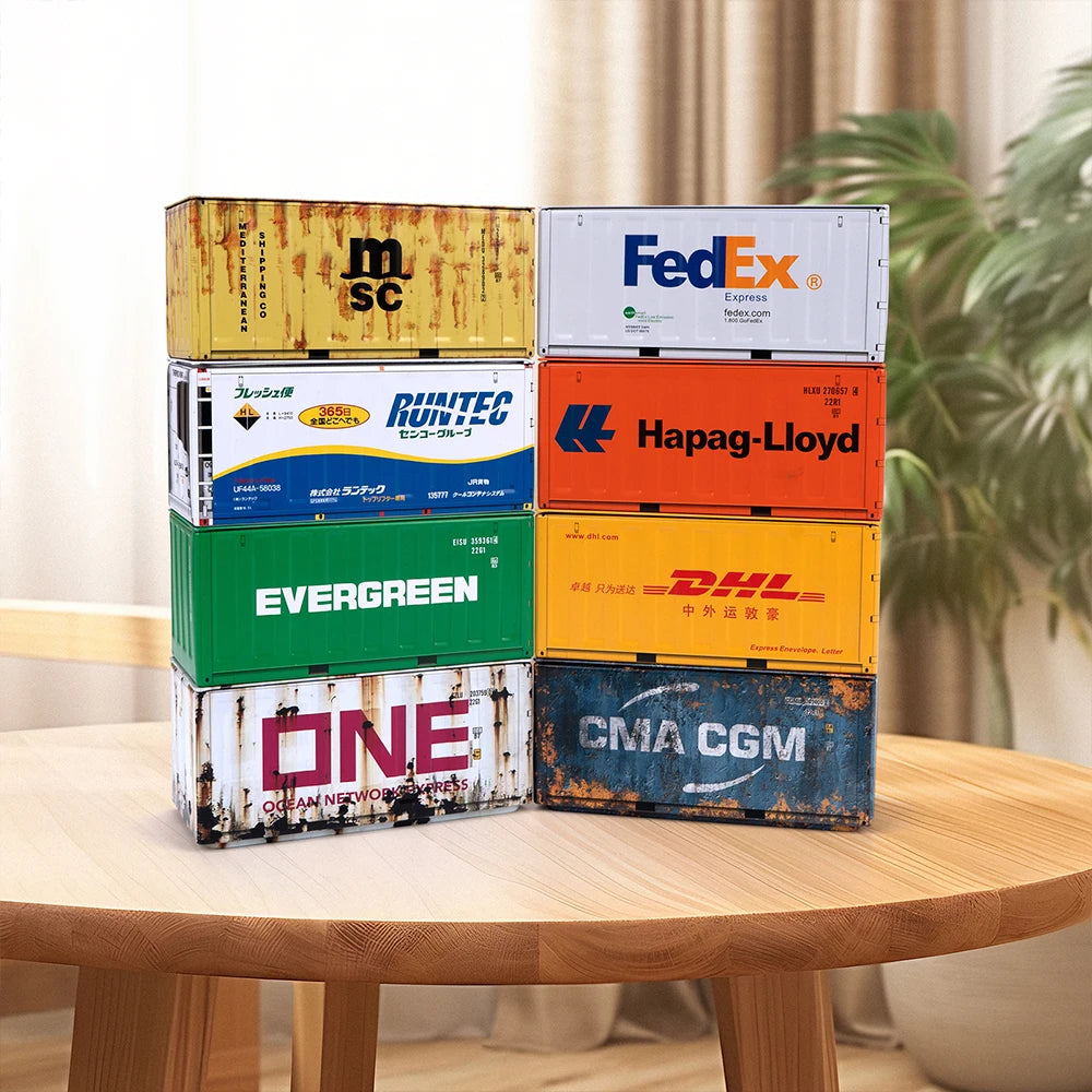 Mini Iron Storage Box Miniature Storage Display Box Desktop Mini