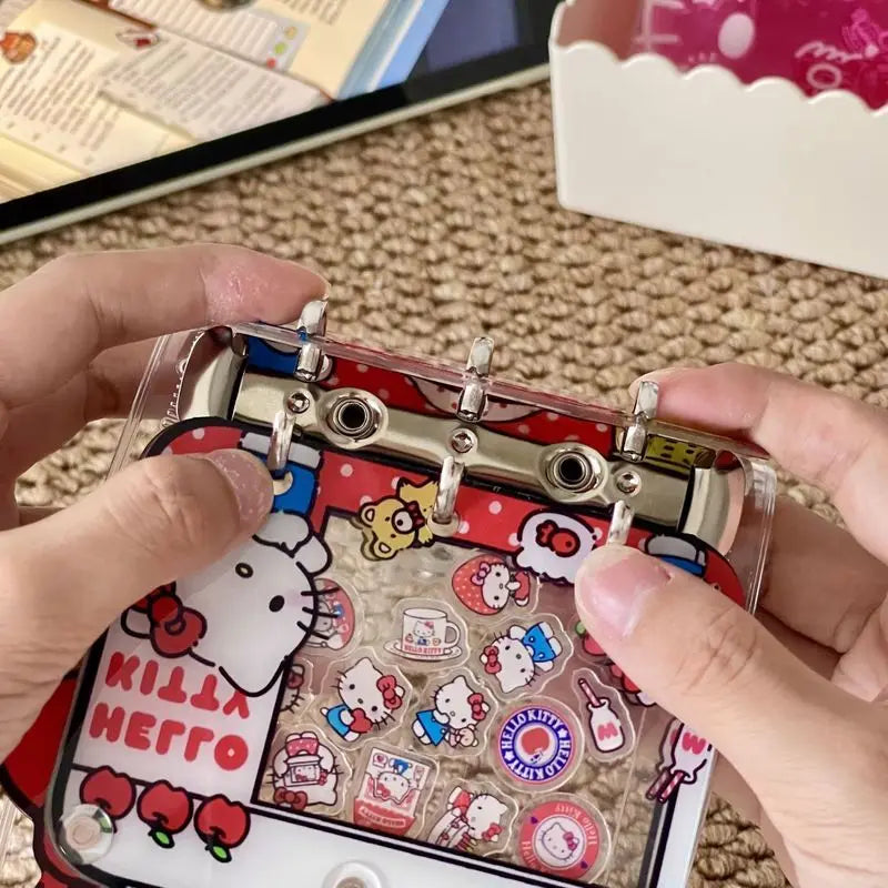 New Cute Kitten Folding Clip For 3-Inch Celebrity Card Album Diy