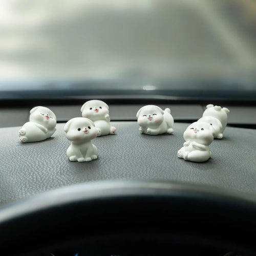 Cute Mini Animal Car Dashboard Accessories Fun Animal Car Rear view