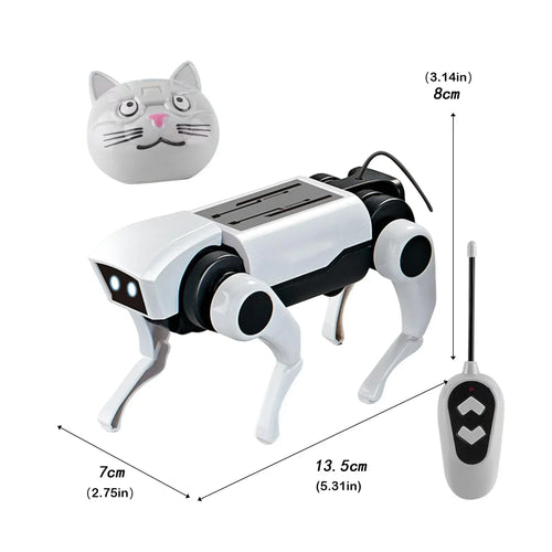Rc Robot Children's Remote Control Mechanical Dog Toy Science Teaching