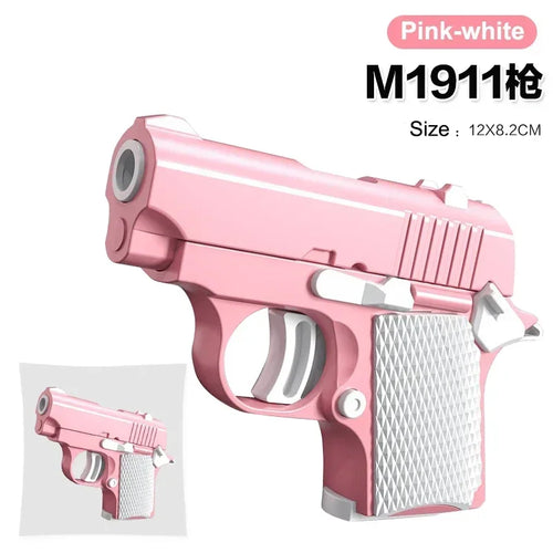 Mini Gravity Printing 1911 Children'S Toy Guns Model Fidget Toy for