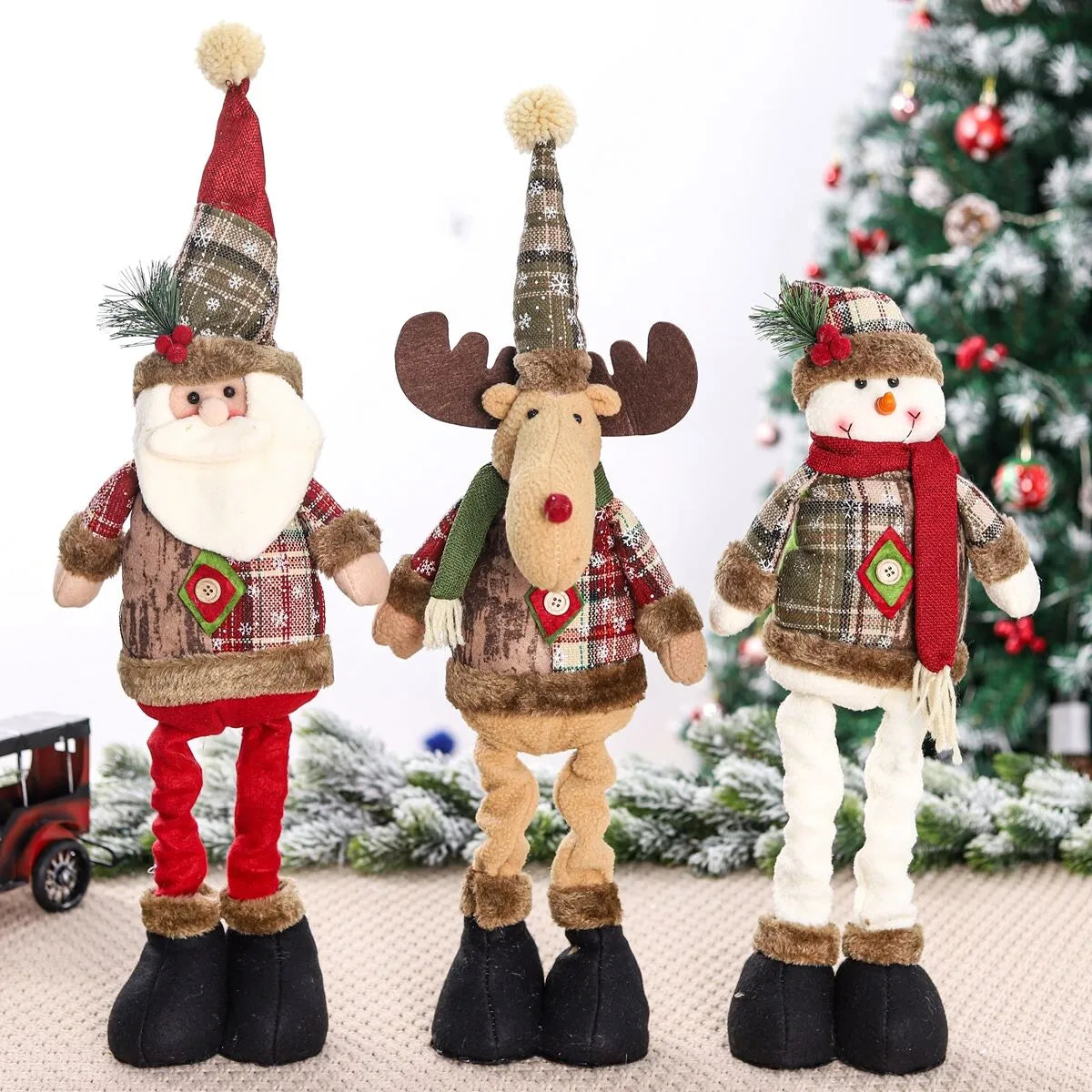 Telescopic Christmas Doll Merry Christmas Decorations For Home 2023