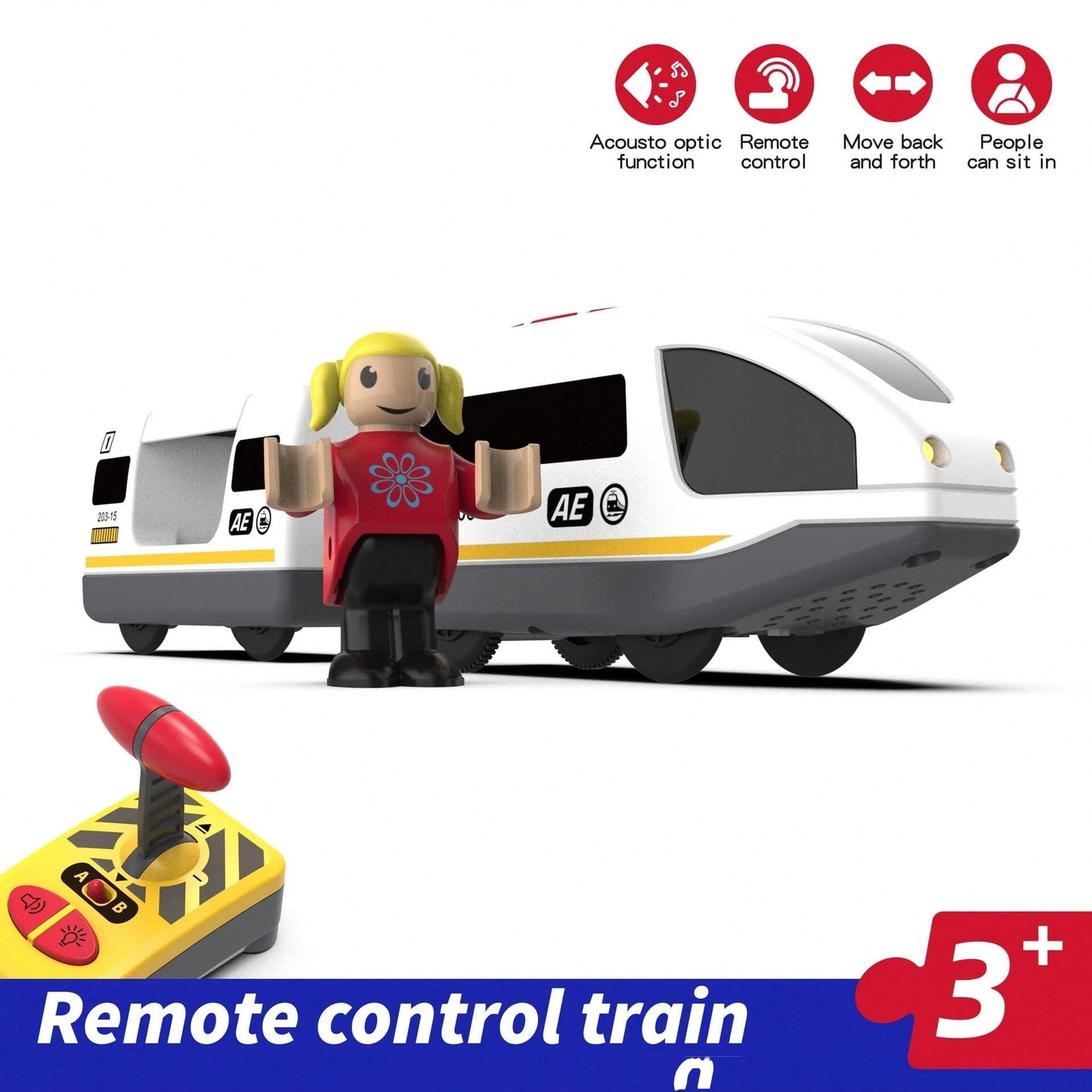 Magnetic Slot Diecast Car RC Electric Train Track Sets Fit for All