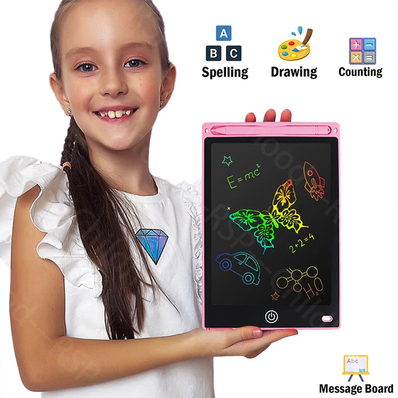 8.5"  Drawing Board LCD Writing Tablet For Kids Boy Girl Montessori