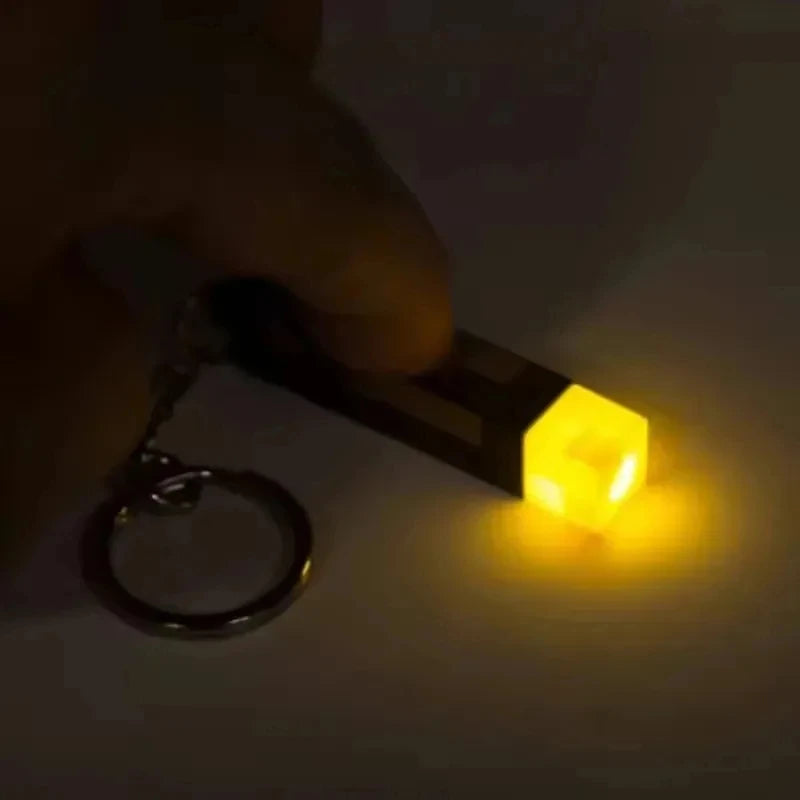 MC Game Mini Torch Flashlight LED Light USB Rechargeable Torch