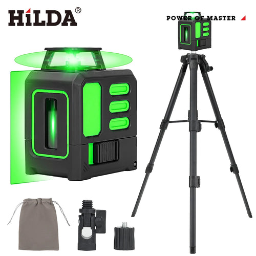 HILDA Laser Level 2 lines/5 Lines 360 Automatic Leveling Level