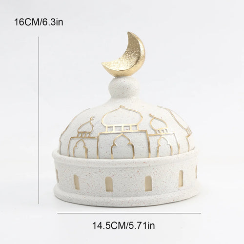 1 PC Ramadan Muslim Kaaba Dome Mosque Islamic Desktop Ornament Table