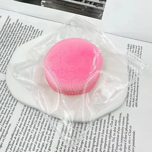 Soft Taba Squishy Handmade Cookies Stress Relief Toy Sensory Fidget