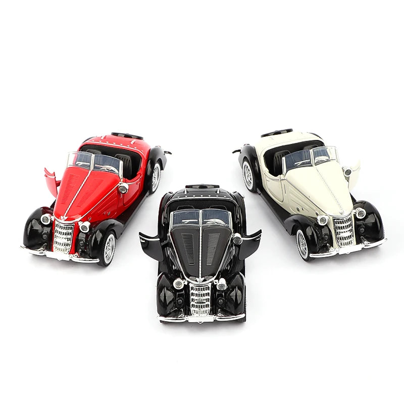1:32 Vehicle Model Super Classic Pull Back Toy Car Educational