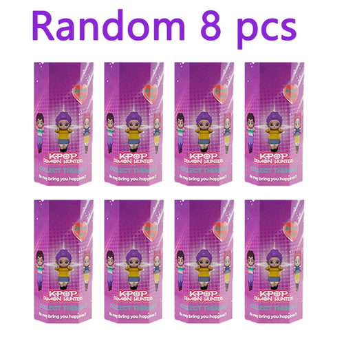 2025 Hot selling K pop Demon Hunters Blind Box Series Anime Figures