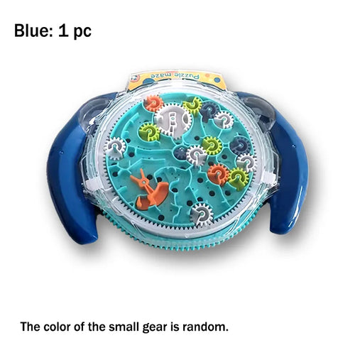 Intellectual Escape Maze Challenge, Maze Disk Gear Track Ball, Logic