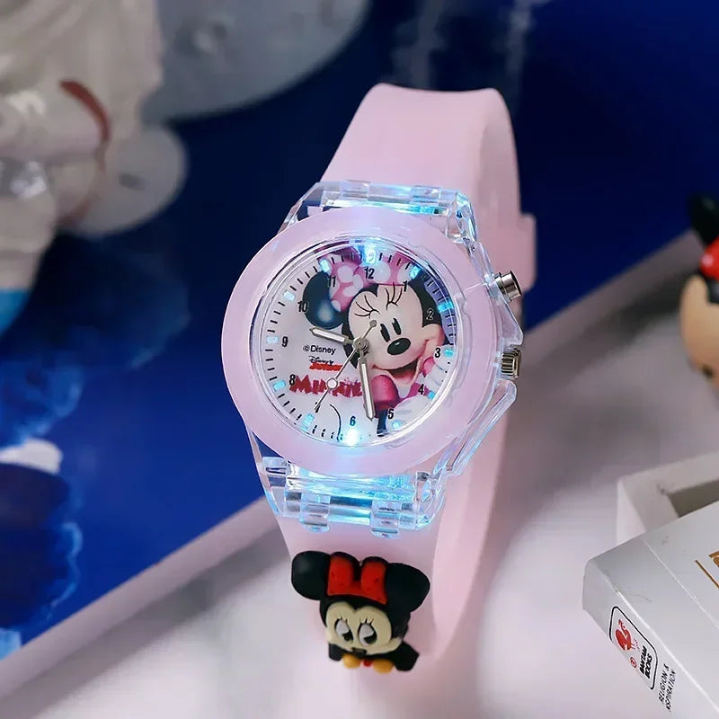 Disney Fashion Minnie Children's Watch Mickey Mouse Children's Flash