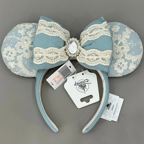 Disney Princess Headband Mickey Ear Rapunzel Snow White Sequin Bow