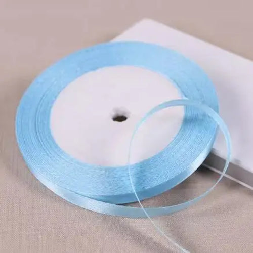 25Yards 6mm Silk Satin Ribbons for Crafts Bow Handmade accessories for