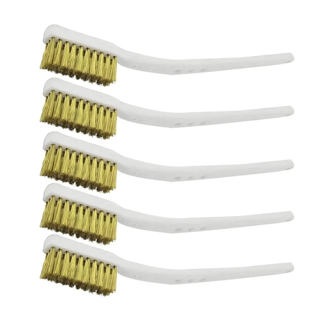 5Pcs Mini Rust Remover Paint Brushes Set for DIY Crafts Industrial