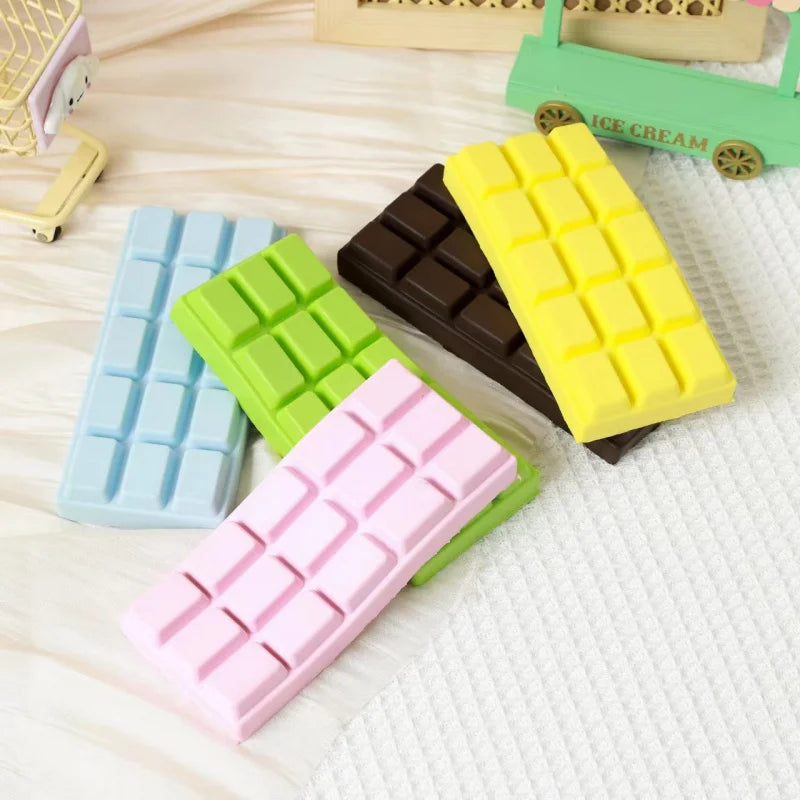 Simulated Chocolate Squeeze Toy PU Soft and Slow Rebound Office Stress