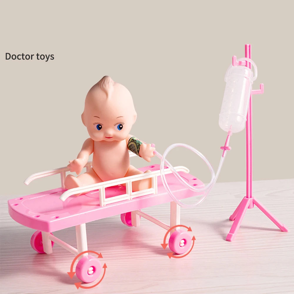 Children Doctor Play Set Simulation Nurse Toy Doctor Accessories for