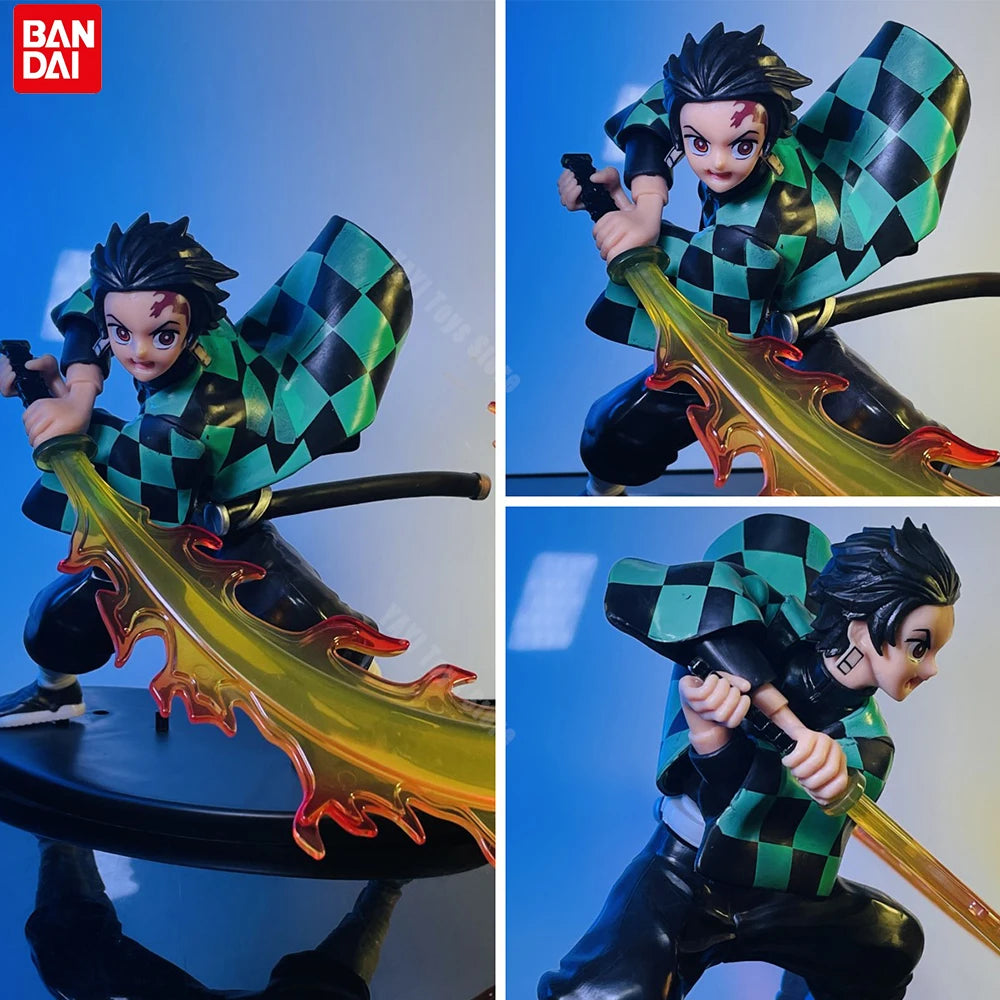 Hot Demon Slayer Anime Figure Tanjirou Agatsuma Zenitsu Kyoujurou