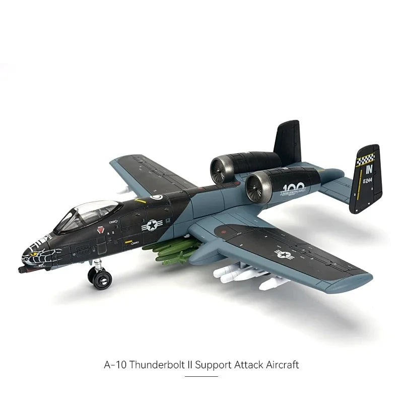 Military Series Building Blocks A-10 Thunderbolt II Support Attack