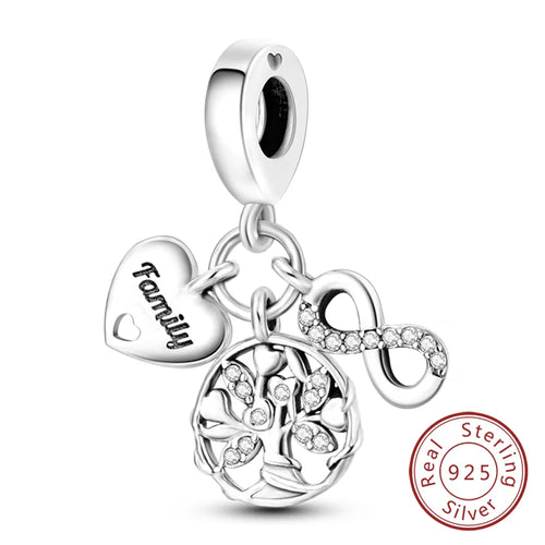 Hot Sale Charm Bead Pendant 925 Sterling Silver Firefly Love Heart