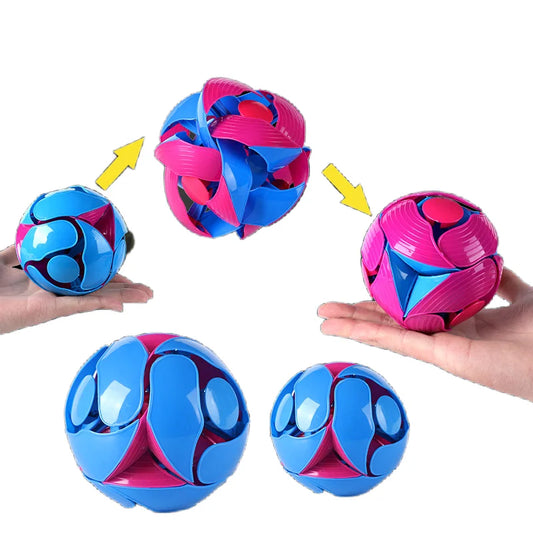 1Pcs Fun Color Changing Ball Toy Hand Throwing Sensory Decompression
