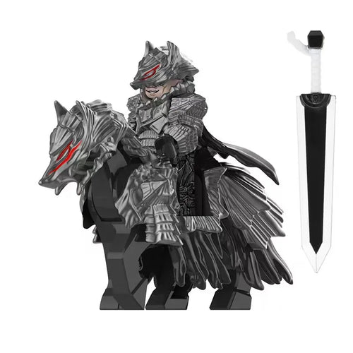 Medieval Round Table Knights Assemble Compatible Bricks Berserk Guts