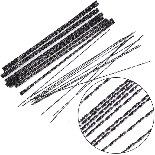 12Pcs/lot Diamond Wire Saw Blade Cutter Jewelry Metal Cutting Jig