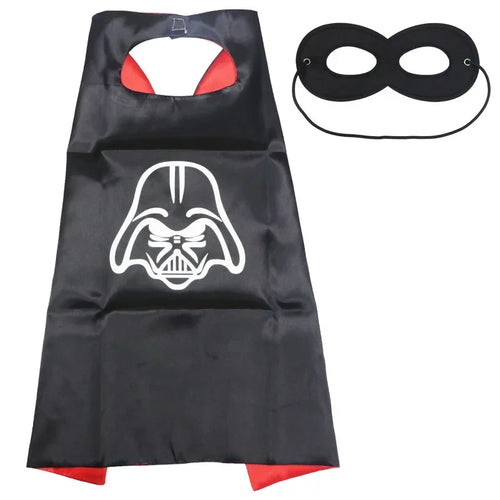 Disney Marvel Masquerade Mask Cape Cloak Anime Spider Man Batman Cloak