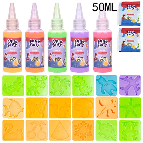 Kids Handmade DIY Craft Painting Stickers Montessori Education Origami