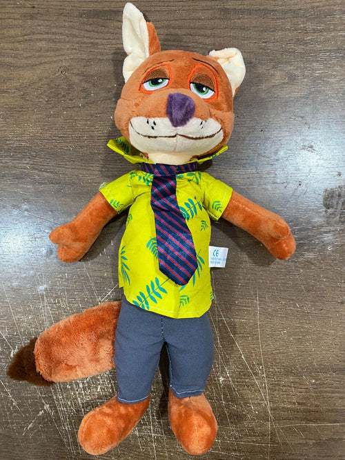 HOT！HOTSALE Disney Cartoon Anime Movie Zootopia Plush Toy Fox Nick