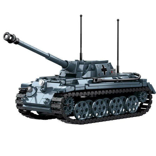 WW2 Military Army Soldiers World War 2 Tank Armored Vehicle Model
