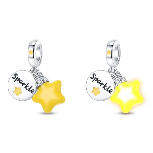 2024 New 925 Sterling Silver Luminous Charm Beads for 3mm Original
