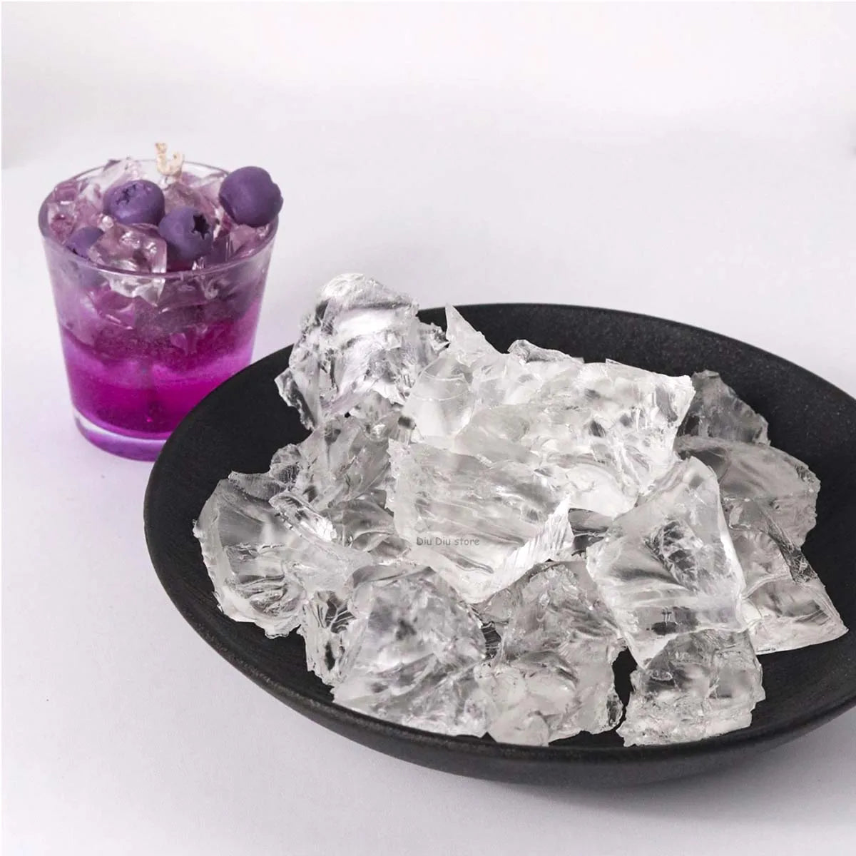 100g/500g/1000g Transparent Crystal Jelly Wax DIY Handmade Candle