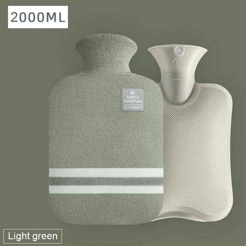1000/2000Ml Hot Water Bottles Bag Water-filling Hot-water Bag for