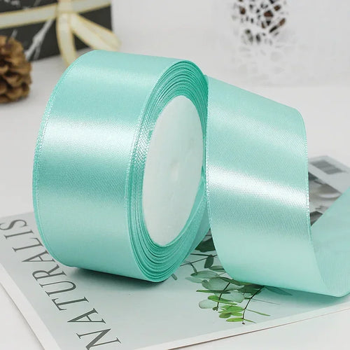 25yards/Roll 40mm Satin Ribbons Crafts Bow DIY Gift Wrap Wine Red
